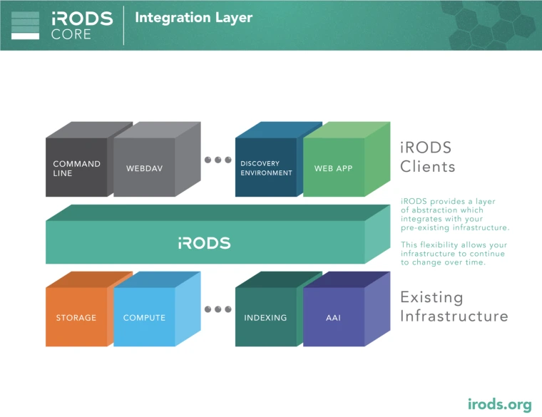 IRODS Integration layer